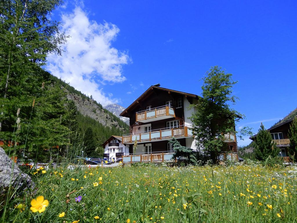 Haus Alpenperle Apartment Saas-Almagell Exterior photo